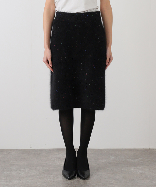 IENA LA BOUCLE(イエナラブークル)の「IENA LA BOUCLE ファーニットスカート(スカート・レディース・グレー/ホワイト/ピンク系その他/ブラック系その他・FREE)」の9枚目の写真