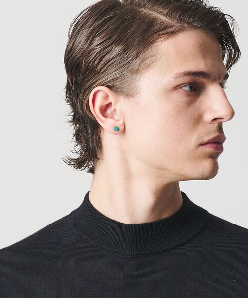 BEAUTY&YOUTH UNITED ARROWS(ビューティーアンドユースユナイテッドアローズ)の「<eoa>ストーン スタッズ ピアス(ピアス(片耳用)・メンズ・シルバー/ゴールド・FREE)」の12枚目の写真