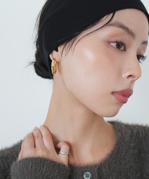 LIAN | ニュアンスフープピアス(ピアス（両耳用）)