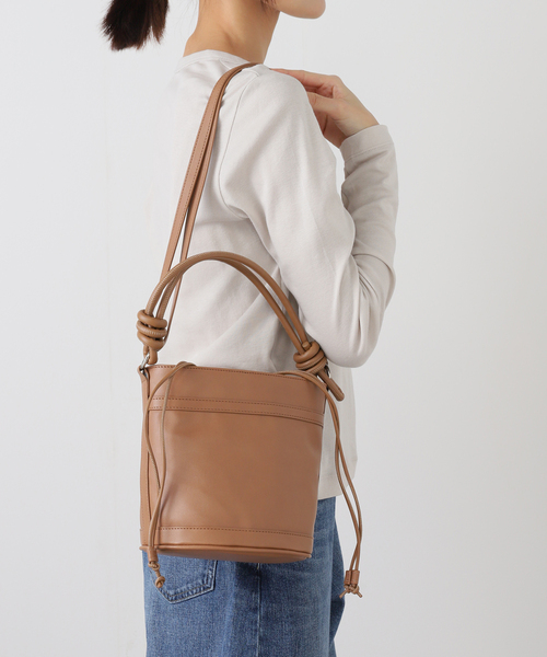 B.C STOCK（ベーセーストック）の「ファー切り替えバッグ（ショルダーバッグ・レディース・ベージュ/レッド/ブラック・FREE）」の21枚目の写真