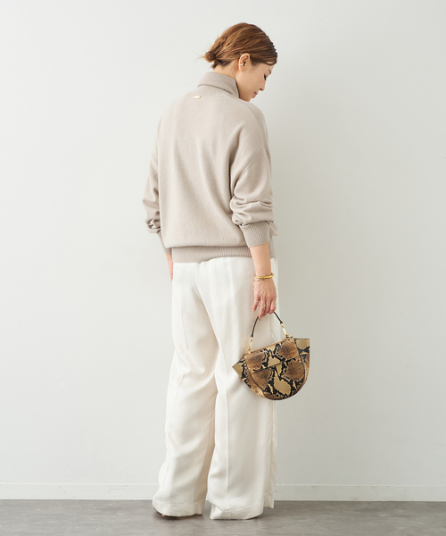 Deuxieme Classe（ドゥーズィエムクラス）の「*CUPRA TUCK パンツ（スラックス・レディース・ホワイト・34/36/38）」の17枚目の写真