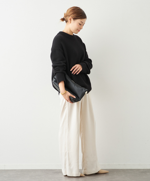 Deuxieme Classe（ドゥーズィエムクラス）の「*CUPRA TUCK パンツ（スラックス・レディース・ホワイト・34/36/38）」の22枚目の写真