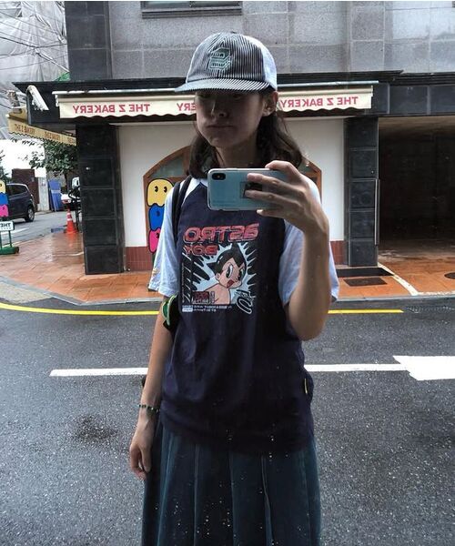 MAINBOOTH（メインブース）の「[アトム] アトミックTシャツ(ホワイト)（Tシャツ/カットソー・レディース・その他・3/1/2）」の16枚目の写真