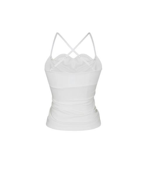KASHIKO(カシコ)の「Braided Sleeveless Ivory(Tシャツ/カットソー・レディース・その他・FREE)」の2枚目の写真