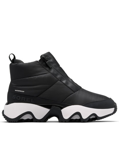 Kinetics(キネティクス)の「SOREL KINETIC(TM) IMPACT PUFFY ZIP WP(ソレル キネティックインパクト パフィージップウォータープルーフ)(スニーカー・レディース・ホワイト系/ブラック系・23cm/23.5cm/24cm/24.5cm/25cm)」の1枚目の写真