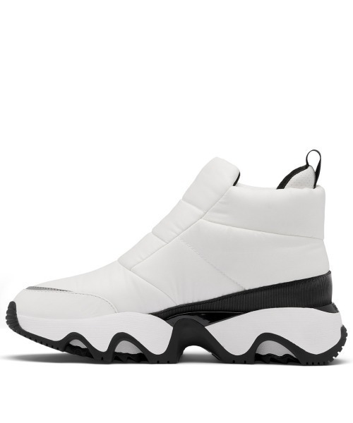 Kinetics(キネティクス)の「SOREL KINETIC(TM) IMPACT PUFFY ZIP WP(ソレル キネティックインパクト パフィージップウォータープルーフ)(スニーカー・レディース・ホワイト系/ブラック系・23cm/23.5cm/24cm/24.5cm/25cm)」の3枚目の写真