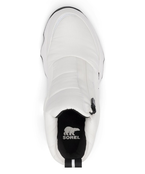 Kinetics(キネティクス)の「SOREL KINETIC(TM) IMPACT PUFFY ZIP WP(ソレル キネティックインパクト パフィージップウォータープルーフ)(スニーカー・レディース・ホワイト系/ブラック系・23cm/23.5cm/24cm/24.5cm/25cm)」の4枚目の写真
