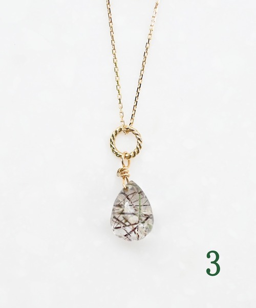 sowi（ソーイ）の「【ZOZOTOWN限定】K10YG グリーン/レッド ルチルクォーツ ネックレス（各1点もの）（ネックレス・レディース・その他7/その他5/その他4/レッド系その他5/レッド系その他4/その他6/その他3/その他2/その他1/レッド系その他3/その他10/その他8/レッド系その他/レッド系その他2/その他9・40cm）」の8枚目の写真