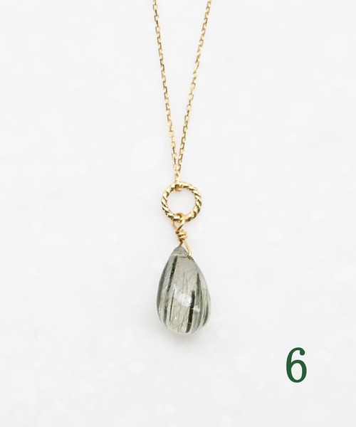 sowi（ソーイ）の「【ZOZOTOWN限定】K10YG グリーン/レッド ルチルクォーツ ネックレス（各1点もの）（ネックレス・レディース・その他7/その他5/その他4/レッド系その他5/レッド系その他4/その他6/その他3/その他2/その他1/レッド系その他3/その他10/その他8/レッド系その他/レッド系その他2/その他9・40cm）」の11枚目の写真