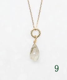 sowi（ソーイ）の「【ZOZOTOWN限定】K10YG グリーン/レッド ルチルクォーツ ネックレス（各1点もの）（ネックレス）」