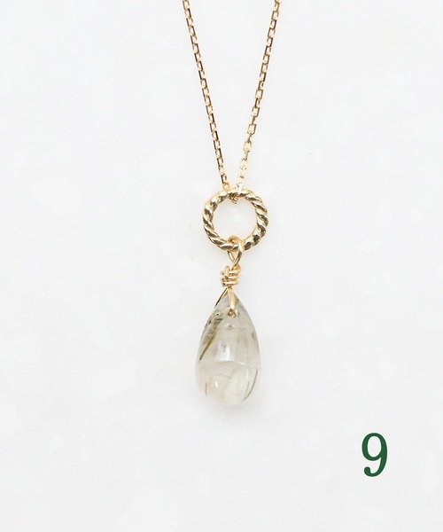 sowi（ソーイ）の「【ZOZOTOWN限定】K10YG グリーン/レッド ルチルクォーツ ネックレス（各1点もの）（ネックレス・レディース・その他7/その他5/その他4/レッド系その他5/レッド系その他4/その他6/その他3/その他2/その他1/レッド系その他3/その他10/その他8/レッド系その他/レッド系その他2/その他9・40cm）」の14枚目の写真