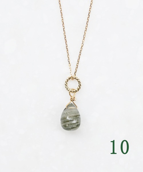 sowi（ソーイ）の「【ZOZOTOWN限定】K10YG グリーン/レッド ルチルクォーツ ネックレス（各1点もの）（ネックレス・レディース・その他7/その他5/その他4/レッド系その他5/レッド系その他4/その他6/その他3/その他2/その他1/レッド系その他3/その他10/その他8/レッド系その他/レッド系その他2/その他9・40cm）」の15枚目の写真