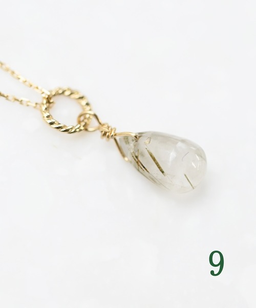 sowi（ソーイ）の「【ZOZOTOWN限定】K10YG グリーン/レッド ルチルクォーツ ネックレス（各1点もの）（ネックレス・レディース・その他7/その他5/その他4/レッド系その他5/レッド系その他4/その他6/その他3/その他2/その他1/レッド系その他3/その他10/その他8/レッド系その他/レッド系その他2/その他9・40cm）」の21枚目の写真