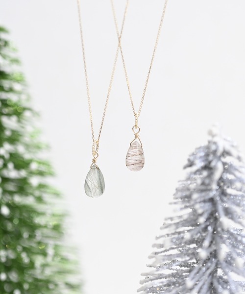 sowi（ソーイ）の「【ZOZOTOWN限定】K10YG グリーン/レッド ルチルクォーツ ネックレス（各1点もの）（ネックレス・レディース・その他7/その他5/その他4/レッド系その他5/レッド系その他4/その他6/その他3/その他2/その他1/レッド系その他3/その他10/その他8/レッド系その他/レッド系その他2/その他9・40cm）」の17枚目の写真