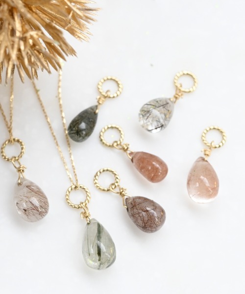 sowi（ソーイ）の「【ZOZOTOWN限定】K10YG グリーン/レッド ルチルクォーツ ネックレス（各1点もの）（ネックレス・レディース・その他7/その他5/その他4/レッド系その他5/レッド系その他4/その他6/その他3/その他2/その他1/レッド系その他3/その他10/その他8/レッド系その他/レッド系その他2/その他9・40cm）」の16枚目の写真