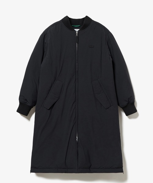 LACOSTE（ラコステ）の「撥水ストレッチ MA-1ダウンコート（ダウンジャケット/コート・レディース・ダークブラウン/ブラック・36/34/38/40）」の6枚目の写真