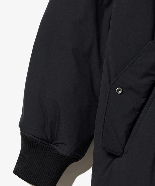 LACOSTE（ラコステ）の「撥水ストレッチ MA-1ダウンコート（ダウンジャケット/コート・レディース・ダークブラウン/ブラック・36/34/38/40）」の12枚目の写真