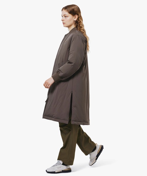 LACOSTE（ラコステ）の「撥水ストレッチ MA-1ダウンコート（ダウンジャケット/コート・レディース・ダークブラウン/ブラック・36/34/38/40）」の17枚目の写真