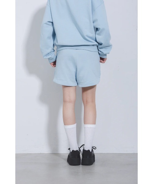 Beyond Basics(ビヨンド ベーシックス)の「GOAT / 13.5oz SWEAT SHORTS(スウェットパンツ・レディース・ブラック/サックスブルー/アイボリー/ライトイエロー/ヘザーグレー・S/M)」の20枚目の写真
