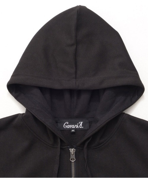 CavariA（キャバリア）の「『CavariA/キャバリア』ヘリンボンZIPパーカー（パーカー・メンズ・ベージュ/チャコール/ブラック・L/M）」の15枚目の写真
