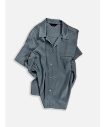 ANYTIME LOREAK（エニタイムロレーク）の「LILIUM SILK SHIRT - CHARCOAL（シャツ/ブラウス）」