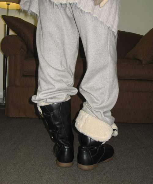 FOGGY MOODY(ポギムディ)の「Mist 0035. Toggle Button Fur Boots - 2colors(ブーツ・レディース・ブラック/Beige・22.5cm/23cm/23.5cm/24cm/24.5cm/25cm)」の13枚目の写真
