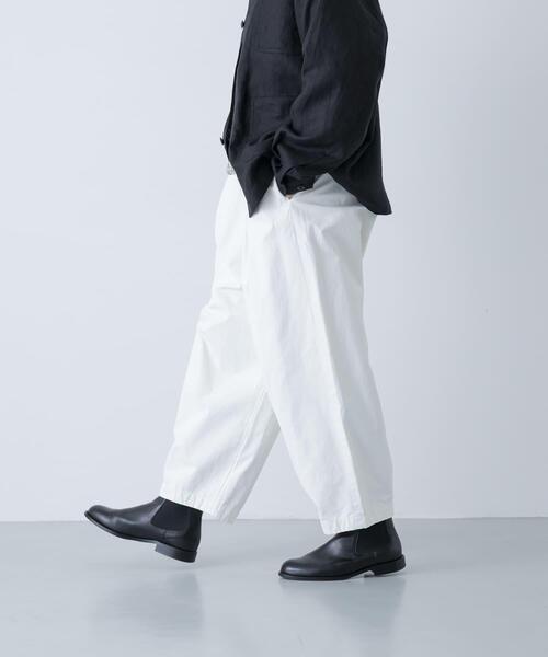 かぐれ(カグレ)の「コットンクロップドパンツ(その他パンツ・レディース・ベージュ/オフホワイト/ブラック・FREE)」の8枚目の写真