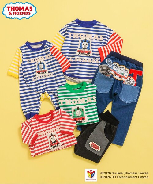 BIT'Z（ビッツ）の「【トーマス】ワッペンもりもりパンツ（その他パンツ・キッズ・ブラック/インディゴブルー・100/95/90/80/120/110）」の4枚目の写真