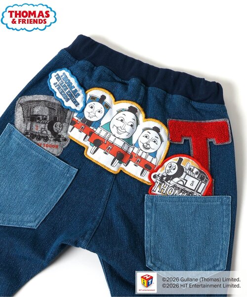 BIT'Z（ビッツ）の「【トーマス】ワッペンもりもりパンツ（その他パンツ・キッズ・ブラック/インディゴブルー・100/95/90/80/120/110）」の15枚目の写真