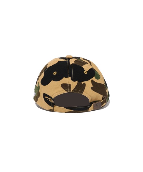 A BATHING APE(アベイシングエイプ)の「1ST CAMO BAPE PANEL CAP(キャップ・レディース・グリーン/イエロー・FREE)」の6枚目の写真