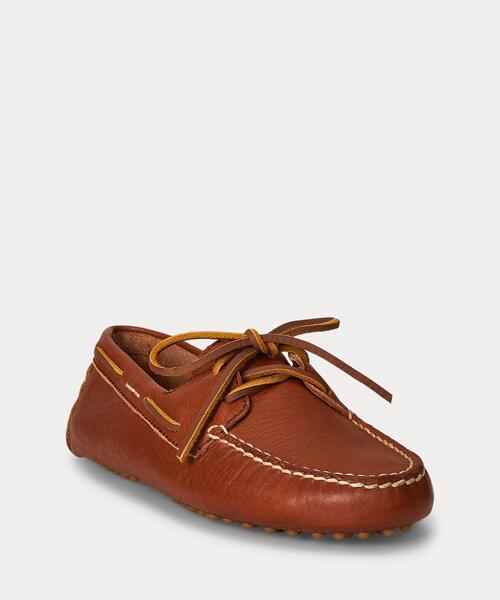 POLO RALPH LAUREN（ポロ ラルフ ローレン）の「レザー ドライバー（ローファー・レディース・ブラウン・7.5B/6.5B/5.5B）」の7枚目の写真