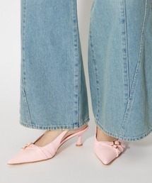 rienda | ベルトディテールスリングバックパンプス 春服(パンプス)