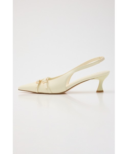rienda（リエンダ）の「ベルトディテールスリングバックパンプス 春服（パンプス・レディース・イエロー/ピンク・SMALL/MEDIUM/LARGE）」の4枚目の写真