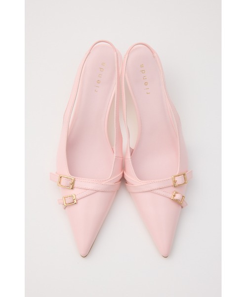 rienda（リエンダ）の「ベルトディテールスリングバックパンプス 春服（パンプス・レディース・イエロー/ピンク・SMALL/MEDIUM/LARGE）」の18枚目の写真