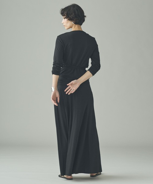 Curensology（カレンソロジー）の「Curensology(カレンソロジー)/ベアテンジクカシュクールロングスリーブTシャツ（Tシャツ/カットソー・レディース・ブラック/モカ・FREE）」の17枚目の写真