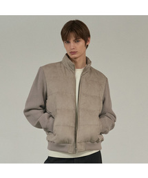 MINDBRIDGE（マインドブリッジ）の「スエードニット配色ダウンジャケット - 2カラー（その他アウター）」