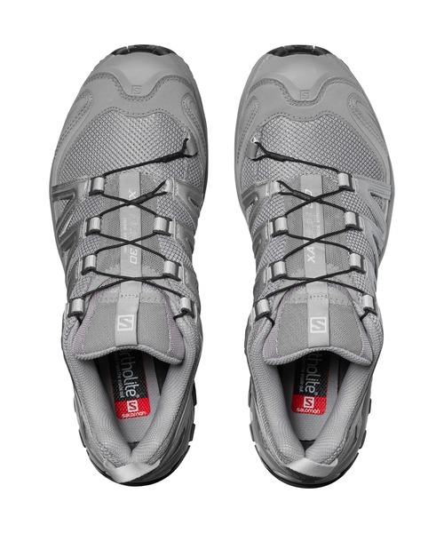 SALOMON（サロモン）の「<公式> XA PRO 3D L41617500（スニーカー・レディース・シルバー・27/28/28.5/29/30/23.5/24.5/23/24/25/25.5/26/26.5/27.5）」の4枚目の写真