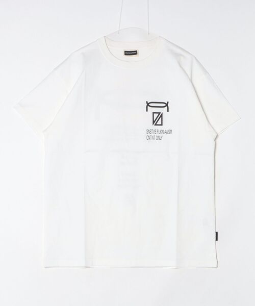 PRESTIGE APPAREL(プレステージアパレル)の「PRESTIGE APPAREL RE START CITY S/S TEE(Tシャツ/カットソー・メンズ・ホワイト/ブラック・SMALL/LARGE/MEDIUM)」の1枚目の写真