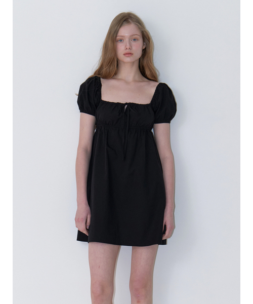 KINDABABY(カインダベイビー)の「baby belle mini dress - black(ワンピース・レディース・ブラック・FREE)」の2枚目の写真