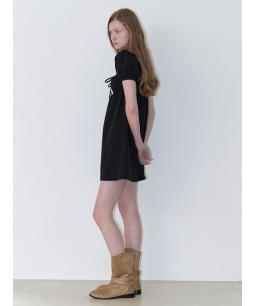 KINDABABY(カインダベイビー)の「baby belle mini dress - black(ワンピース・レディース・ブラック・FREE)」の3枚目の写真