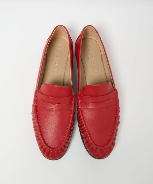 ODETTE E ODILE(オデットエオディール)の「ソフトモカシンローファー フラット10↑(ローファー・レディース・ブラック/レッド/ベージュ・22cm/22.5cm/23cm/23.5cm/24cm/24.5cm/25cm)」の3枚目の写真