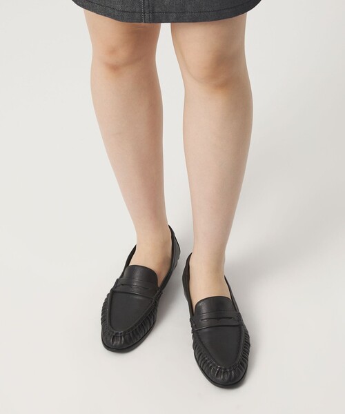 ODETTE E ODILE(オデットエオディール)の「ソフトモカシンローファー フラット10↑(ローファー・レディース・ブラック/レッド/ベージュ・22cm/22.5cm/23cm/23.5cm/24cm/24.5cm/25cm)」の6枚目の写真