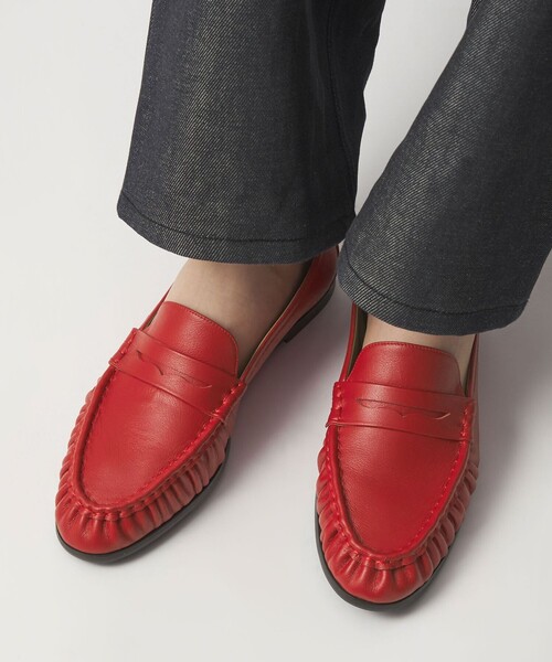 ODETTE E ODILE(オデットエオディール)の「ソフトモカシンローファー フラット10↑(ローファー・レディース・ブラック/レッド/ベージュ・22cm/22.5cm/23cm/23.5cm/24cm/24.5cm/25cm)」の13枚目の写真