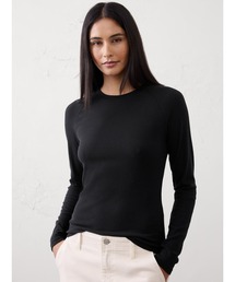 BANANA REPUBLIC FACTORY STORE　　ブラッシュド リブ クルーネックトップ