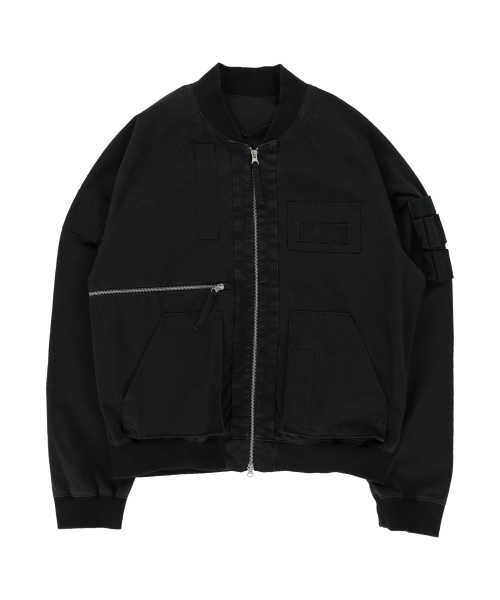 THECOLDESTMOMENT(ザコールデストモーメント)の「TCM vintage webbing blouson (black)(ブルゾン・レディース・その他・M/L)」の1枚目の写真