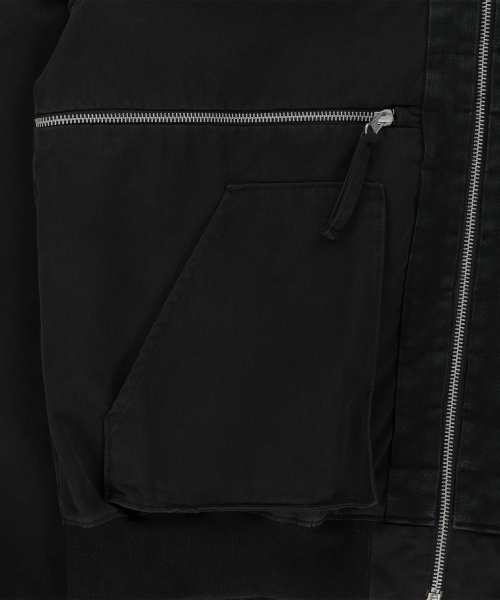 THECOLDESTMOMENT(ザコールデストモーメント)の「TCM vintage webbing blouson (black)(ブルゾン・レディース・その他・M/L)」の5枚目の写真