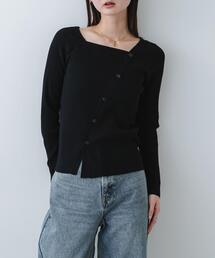 SENSE OF PLACE by URBAN RESEARCH | 『洗濯可』アシメデザインリブセーター(ニット/セーター)