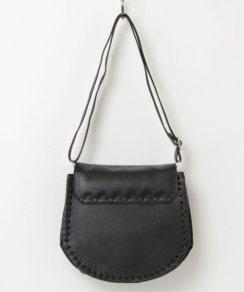 YArKA（ヤーカ）の「【YArKA/ヤーカ】real leather lace up 2way round bottom bag [lumm4] / レースアップ2ウェイラウンドバッグ（ハンドバッグ・メンズ・ブラック・FREE）」の20枚目の写真