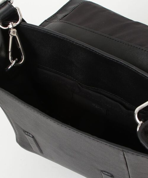 YArKA（ヤーカ）の「【YArKA/ヤーカ】real leather lace up 2way round bottom bag [lumm4] / レースアップ2ウェイラウンドバッグ（ハンドバッグ・メンズ・ブラック・FREE）」の22枚目の写真