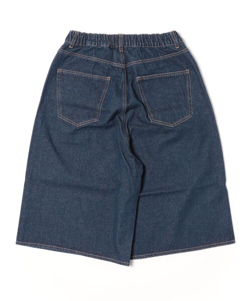 ATELANE(アテレーン)の「ATELANE / 11.5oz デニム ハーフパンツ(デニムパンツ・メンズ・ネイビー/アイボリー・MEDIUM/LARGE/X-LARGE)」の3枚目の写真